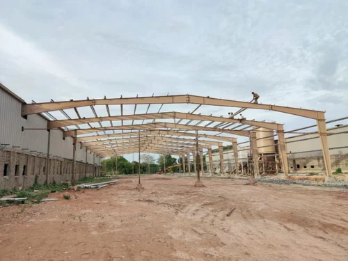 Prefabricated Mild Steel Building Structure