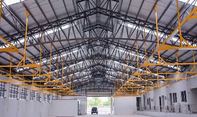Industrial Steel Shed