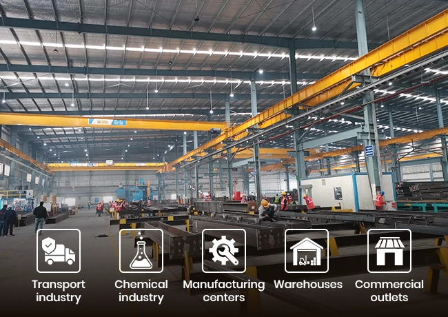 Industrial shed construction